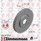Zimmermann Brake Disc - Standard/Coated, 400.3673.20 400.3673.20 - alternate 1